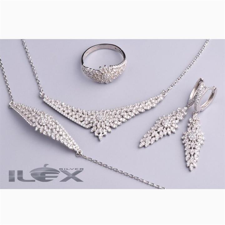 سرویس میکرو زنجیری نقره عیاراستاندارد925 ابکاری طلاشده